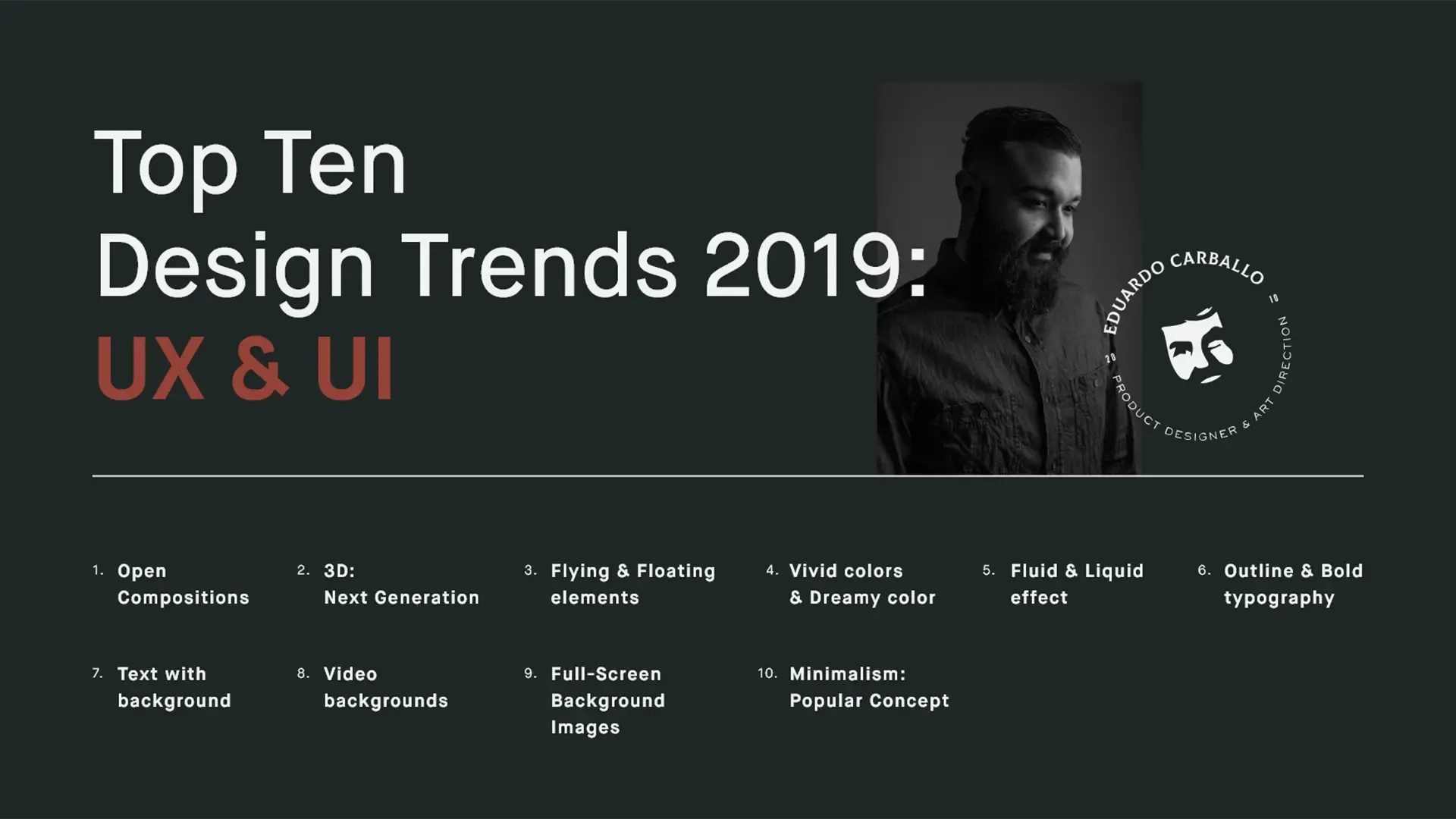 10 Tendencias UX & UI para 2019 a tener presentes