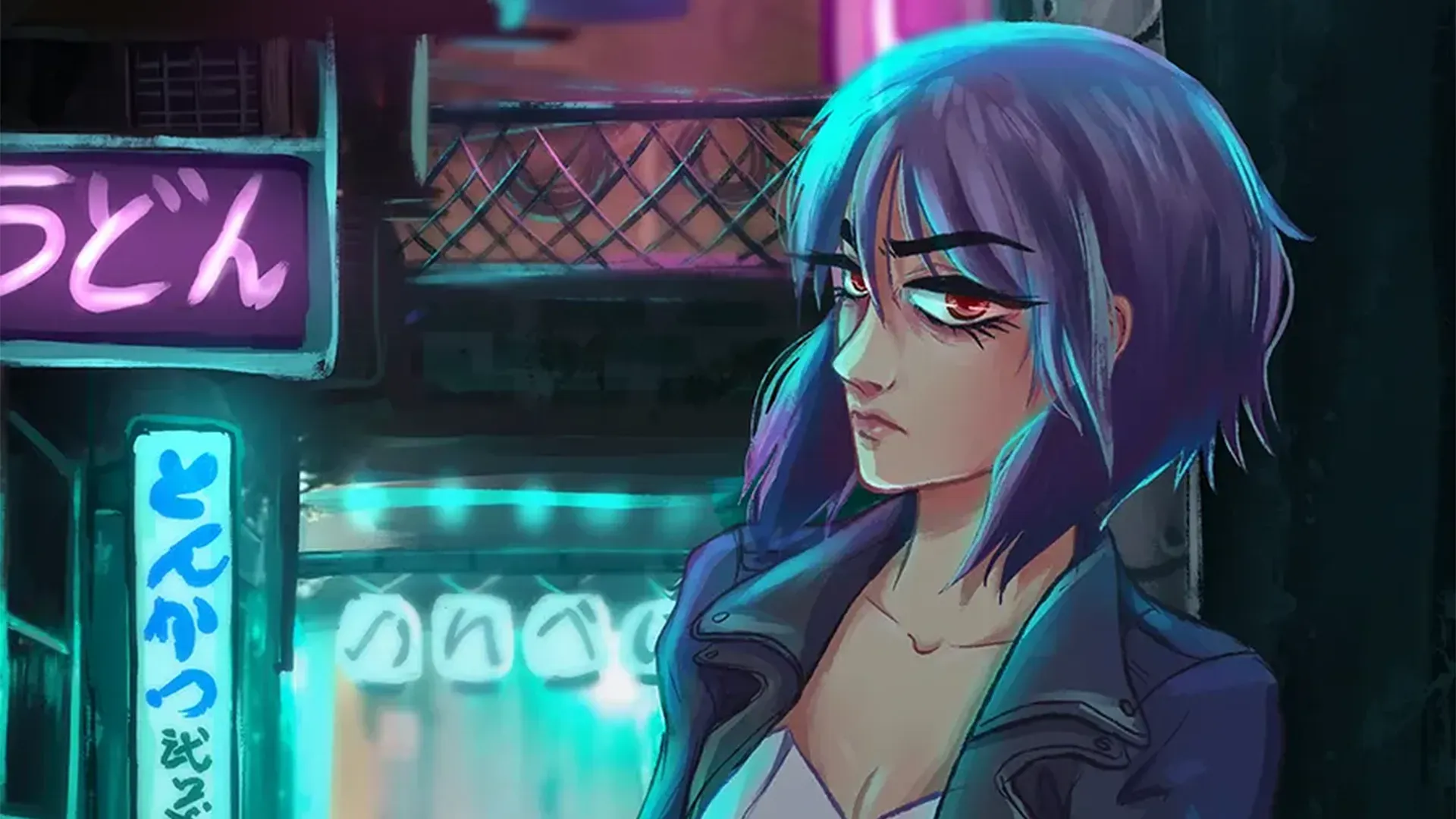 Ilustraciones de Ghost in the Shell