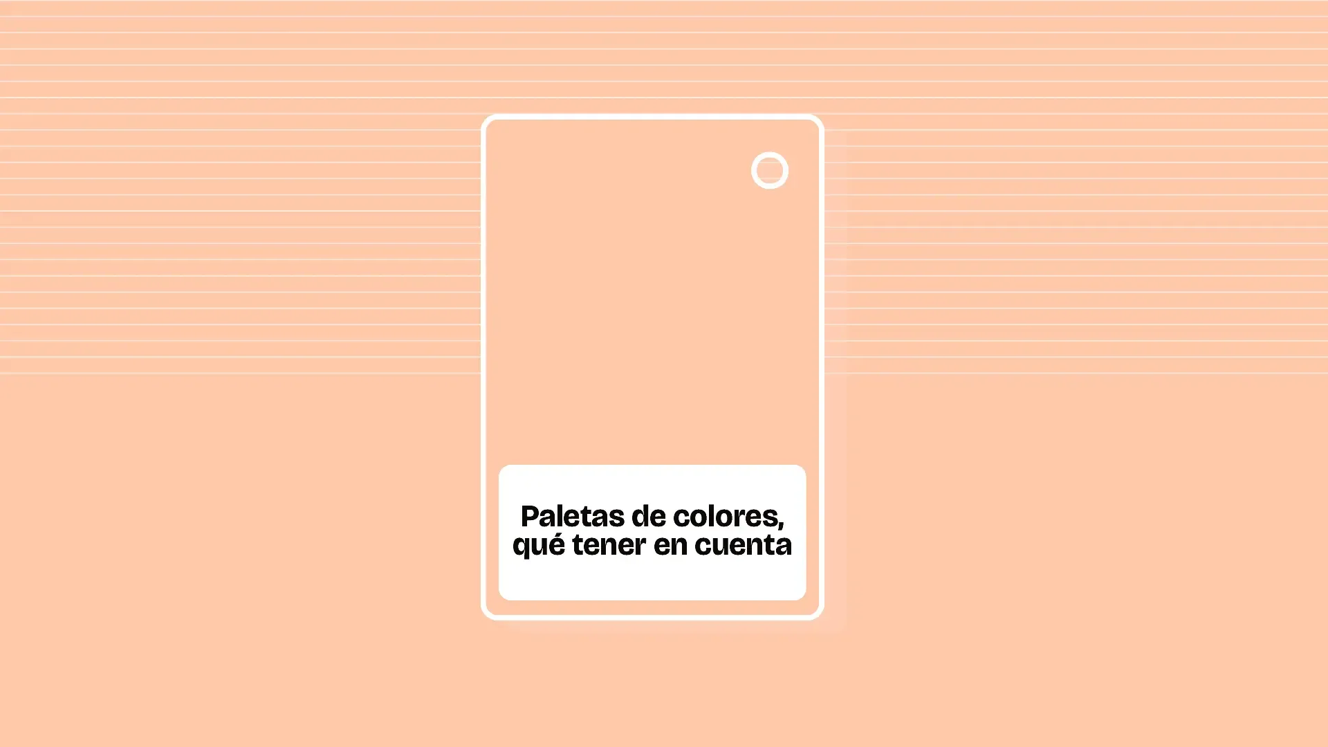 Paletas de colores, ¿qué tener en cuenta?